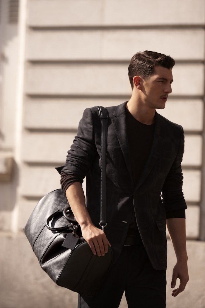 Louis Vuitton Launches Damier Infini Line of Men's Leather Goods