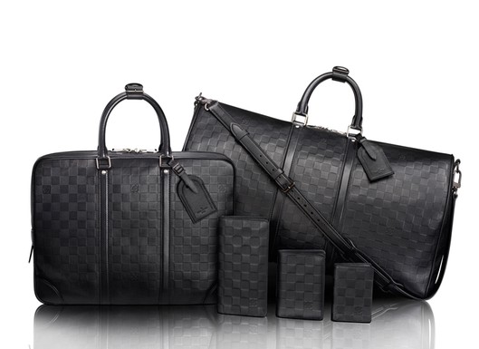 Louis Vuitton Black Damier Infini Dragonne Bag Charm Grey Cloth Metal  ref.305740 - Joli Closet