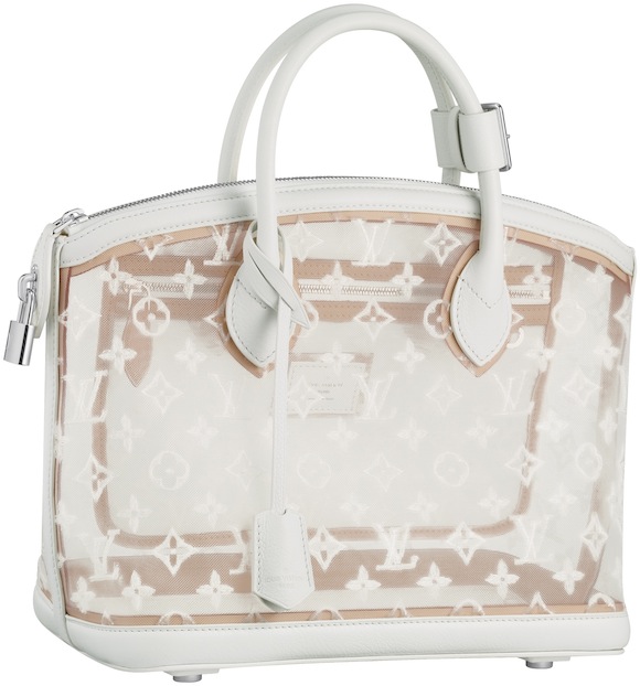 Louis Vuitton Limited Edition Monogram Transparence Lockit Bag 2012